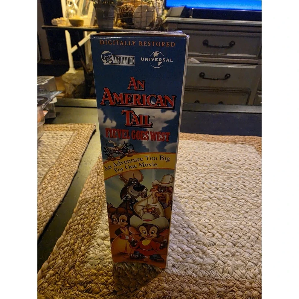 Vintage‎ An American Tail & Fievel Goes West (VHS) Box Set of 2